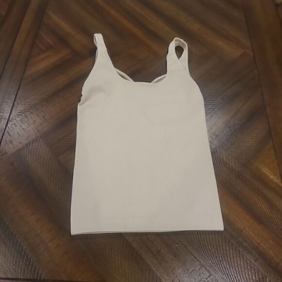 Guess Tummy Control Ribbed Camisole Nude XS/S - Picture 4 of 4